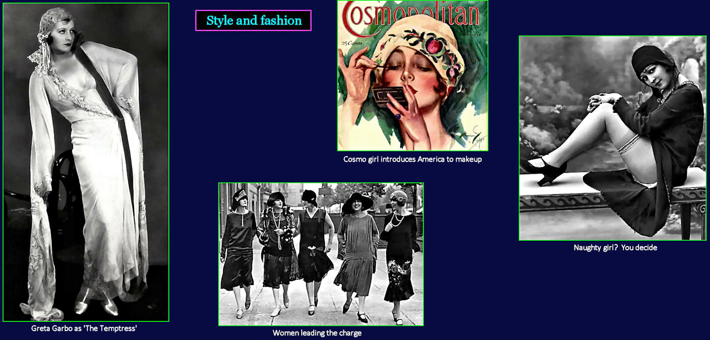 Style and fashion, <i>Cosmo</i> and fashion, 1920s